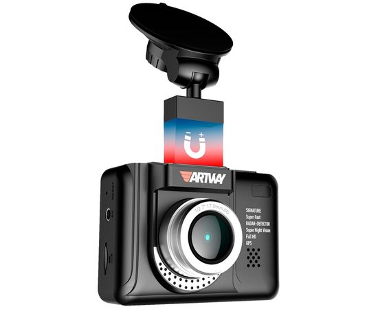  Видеорегистратор с радар-детектором Artway MD-108 GPS черный 