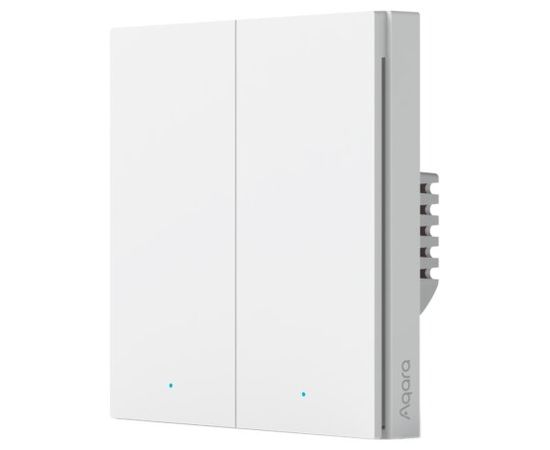  Умный выключатель Aqara Smart Wall Switch H1 EU двухклавишный белый (WS-EUK04) 