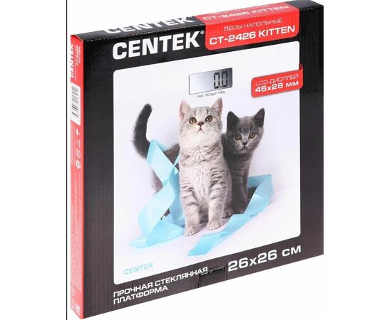  Весы напольные Centek CT-2426 Kitten 