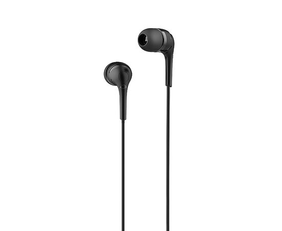  Проводные наушники с микрофоном внутриканальные Hoco M40 Prosody universal, 3.5 Jack (black) 