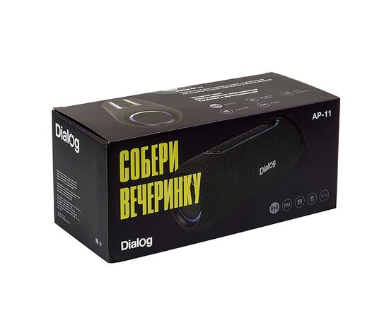  Портативная акустика Dialog Progressive AP-11 (green) (216895) 