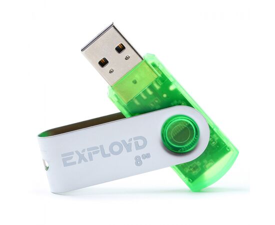  USB  8GB  Exployd  530  зелёный 