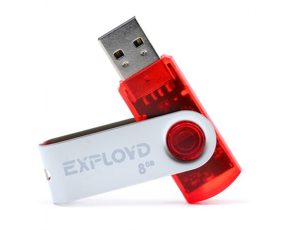  USB  8GB  Exployd  530  красный 
