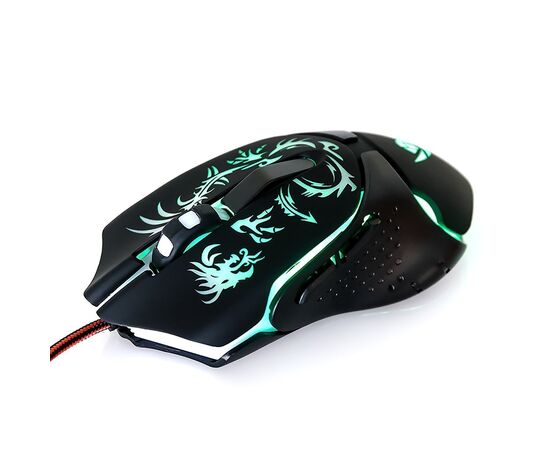  Мышь оптическая Nakatomi Gaming mouse MOG-25U (black) игровая (91997) 