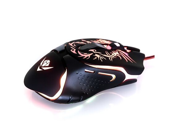  Мышь оптическая Nakatomi Gaming mouse MOG-25U (black) игровая (91997) 
