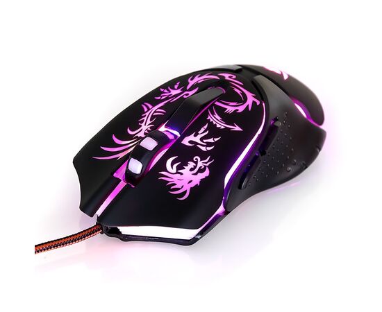  Мышь оптическая Nakatomi Gaming mouse MOG-25U (black) игровая (91997) 