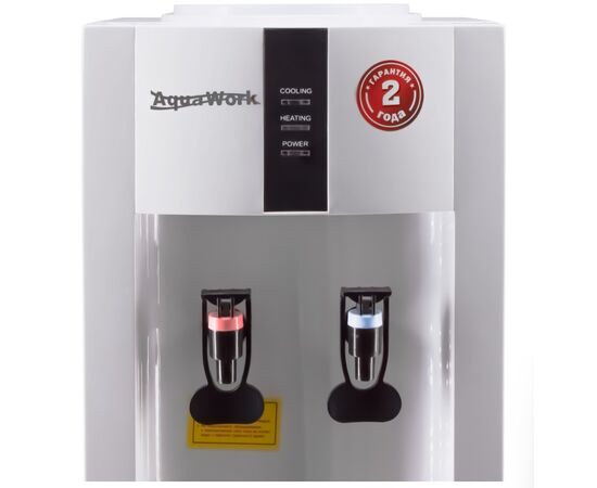  Кулер Aqua Work 16LR белый/черный 