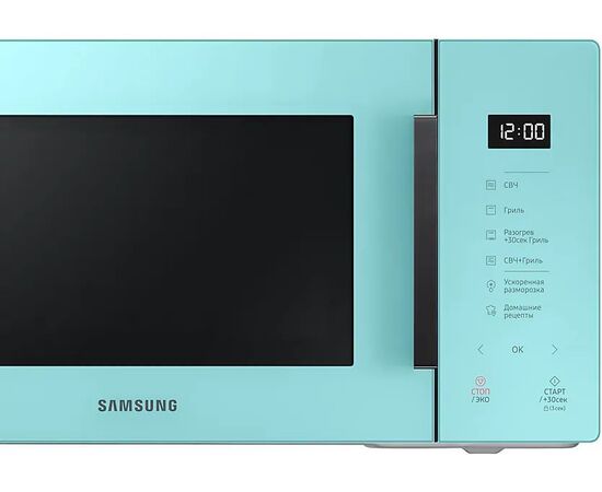  Микроволновая печь Samsung MG23T5018AN/BW мятный 