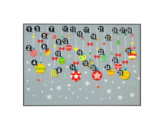  Наклейка - витражная 06 New Year (multicolor) (211375) 