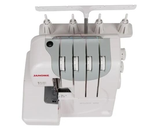  Оверлок Janome MYLOCK 4952 (ML4952), 3, 4-ниточный шов, ролевой шов, дифференциальная подача, скорость 1300 стежков/мин 