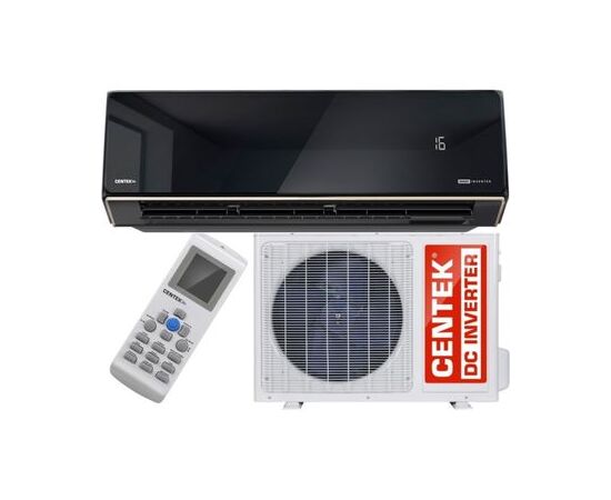  Кондиционер Centek CT-65U10 BLACK MIRROR Инверторный Компрессор GMCC 