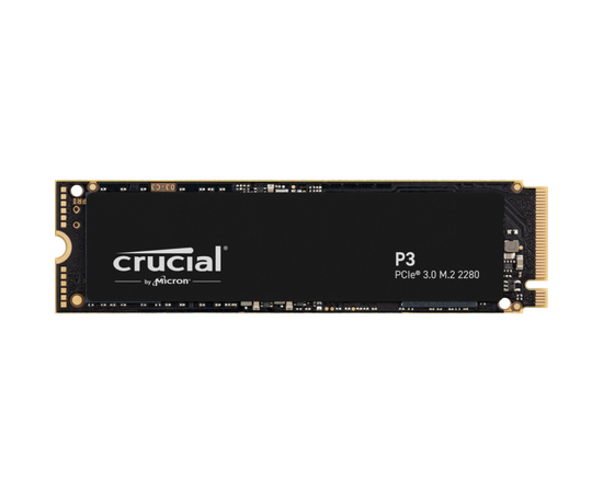  SSD Crucial P3 CT500P3SSD8, 500GB, M.2(22x80mm), NVMe, PCIe 3.0 x4, QLC 
