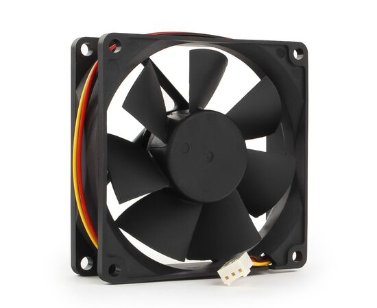  Вентилятор 80 мм Gembird FANCASE/BALL, 80x80x25, 3 pin, 2600 rpm, провод 30 см 