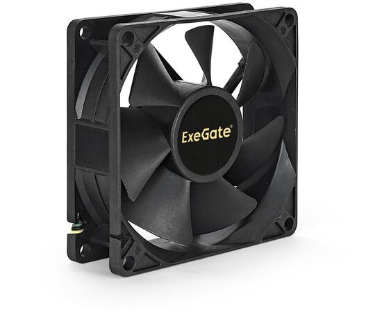  Вентилятор Exegate EX08025S3P EX283377RUS 80x80x25 мм, подшипник скольжения, 3pin, 1800RPM, 23dBA 
