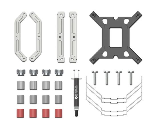  Кулер ID-COOLING SE-224-XTS ARGB WHITE 4-pin, 220W/PWM/LGA1700/1200/115x/AM4/AM5/Screws 
