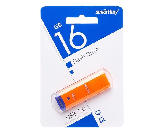  Флэш накопитель USB 16 Гб Smart Buy Easy (orange) (224790) 
