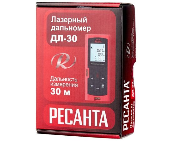  Лазерный дальномер Ресанта ДЛ-30 