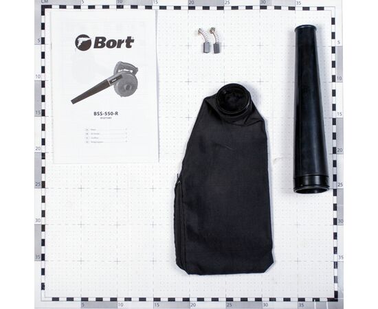  Воздуходувка Bort BSS-550-R синий 