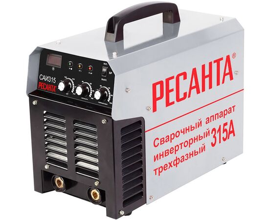  Сварочный аппарат Ресанта САИ-315-3ф инвертор ММА DC 9.5кВт 