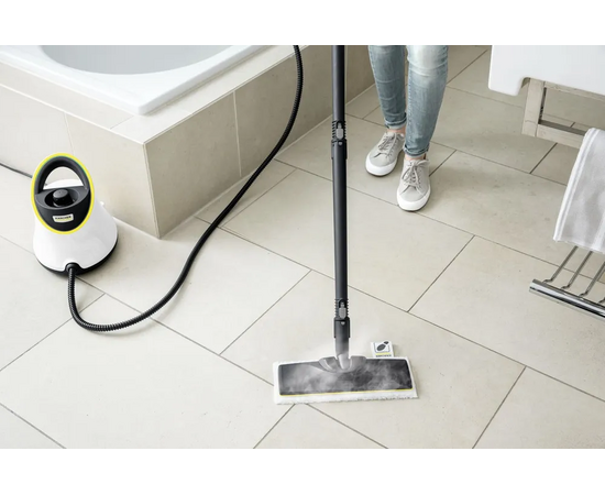  Пароочиститель напольный Karcher EasyFix SC 2 Deluxe 1.513-400.0 белый/желтый 