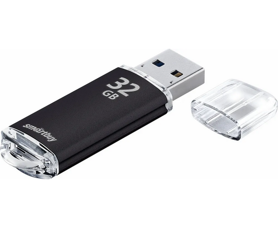  USB  32GB  Smart Buy  V-Cut  чёрный 