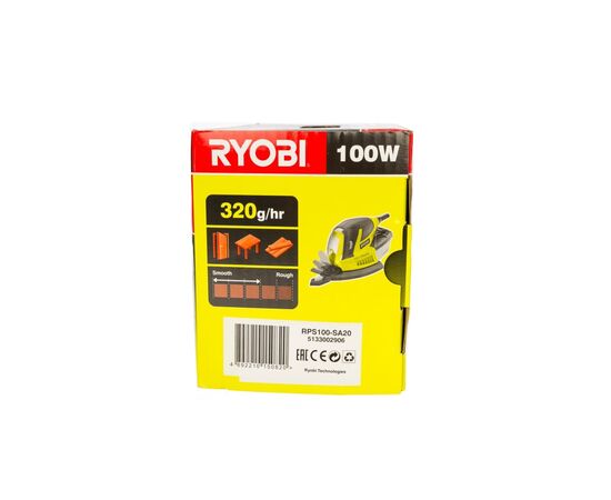  Дельташлифмашина Ryobi RPS100-SA20 (5133002906) 100W + 20 шлифлистов 