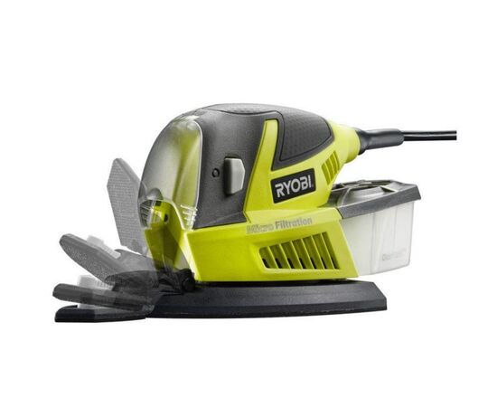  Дельташлифмашина Ryobi RPS100-SA20 (5133002906) 100W + 20 шлифлистов 