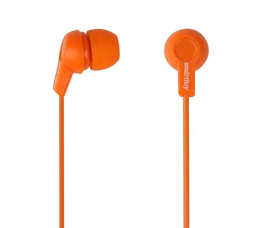  Проводные наушники внутриканальные Smart Buy SBE-730 Jack 3,5  (orange) (226591) 