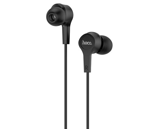  Проводные наушники HOCO M50 Daintiness, Jack 3.5mm, 1.2 м, черный 