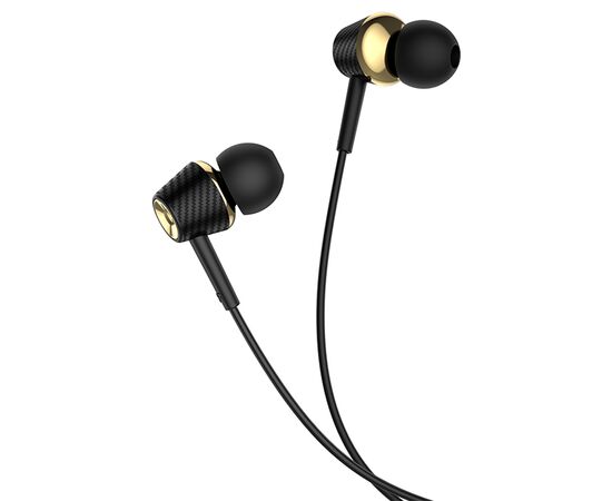  Проводные наушники HOCO M70 Graceful, Jack 3.5mm, 1.2 м, черный 