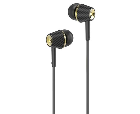  Проводные наушники HOCO M70 Graceful, Jack 3.5mm, 1.2 м, черный 