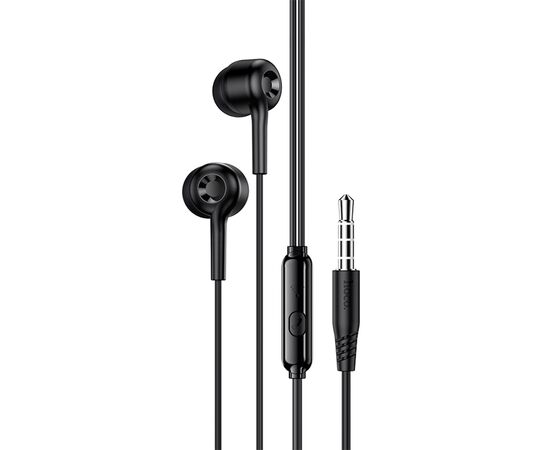  Проводные наушники HOCO M82 La musique, Jack 3.5mm, 1.2 м, черный 