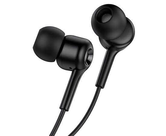  Проводные наушники HOCO M82 La musique, Jack 3.5mm, 1.2 м, черный 