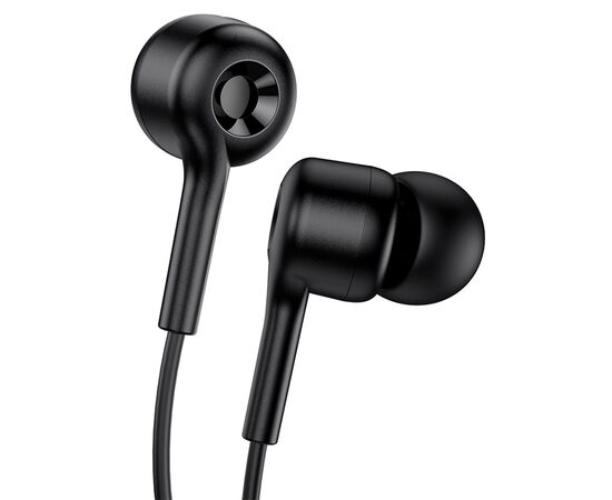  Проводные наушники HOCO M82 La musique, Jack 3.5mm, 1.2 м, черный 