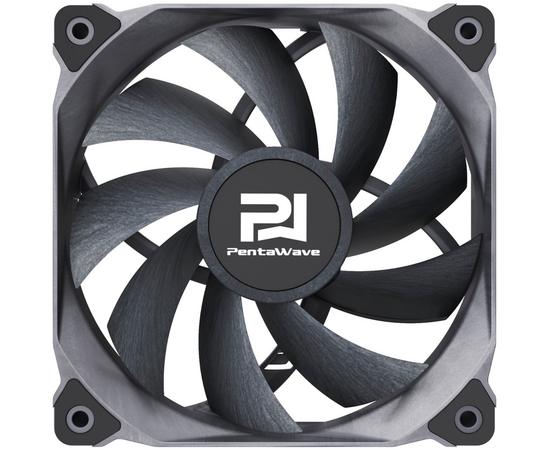  Вентилятор PentaWave PF-K12EXP PWM / 120mm 4 pin Dual NMB Ball Bearing 500-3000rpm 128CFM 43.5dBA/ Gray 