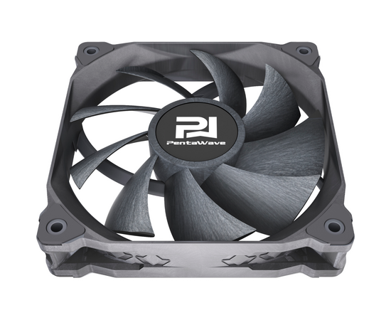  Вентилятор PentaWave PF-K12EXP PWM / 120mm 4 pin Dual NMB Ball Bearing 500-3000rpm 128CFM 43.5dBA/ Gray 