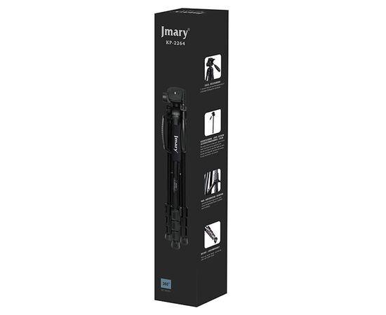  Штатив-трипод/монопод JMARY KP-2264, напольный, 54 - 176,5 см, черный 