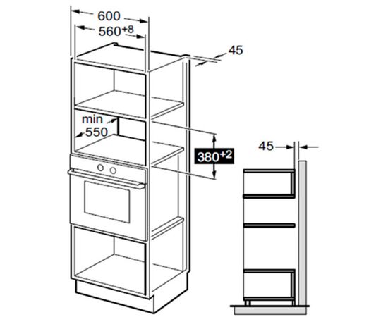  Встраиваемая микроволновая печь MAUNFELD MBMO925SGB09 
