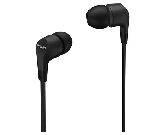  Наушники Philips TAE1105BK/00 1.2м черный 