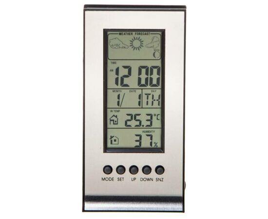 Погодная станция Buro H106AB серебристый 