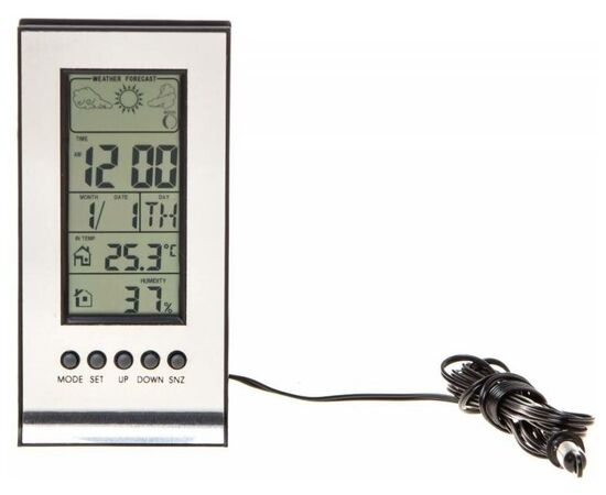  Погодная станция Buro H106AB серебристый 