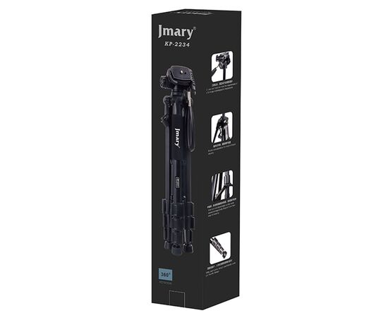  Штатив-трипод/монопод JMARY KP-2234, напольный, 47 - 140 см, черный 