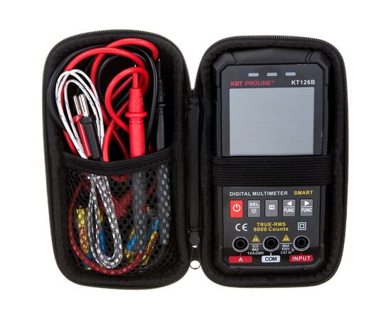  Мультиметр цифровой КВТ KT 126В Smart Proline (86329) 