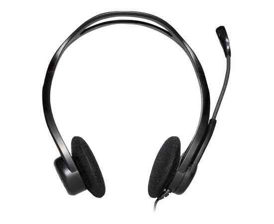  Наушники с микрофоном Logitech 960 черный 2.4м накладные оголовье (981-000100) 