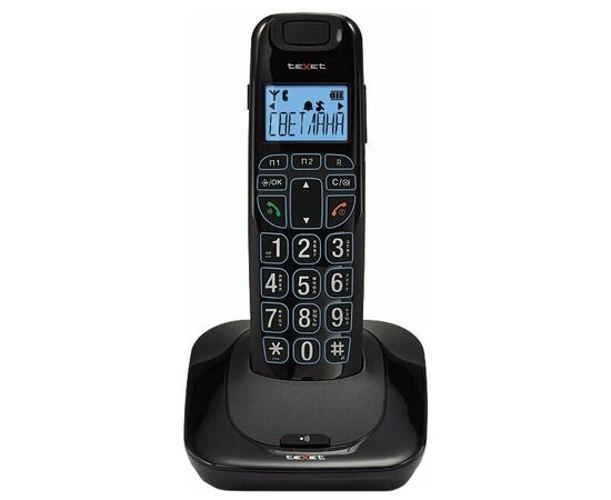  Телефон TEXET Dect TX-D7505А черный 