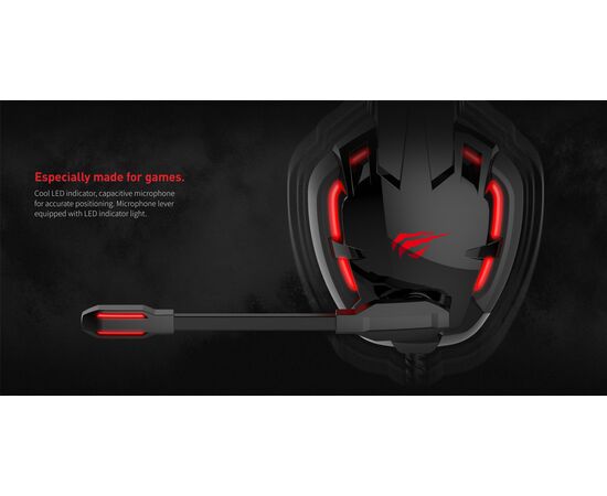  Гарнитура игровая с подсветкой HAVIT GAMENOTE HV-H2001U 7.1 Gaming 