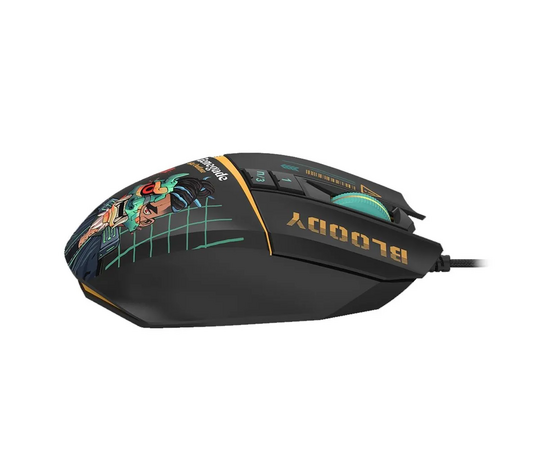  Мышь A4Tech Bloody W63 Max Renegade желтый/рисунок 
