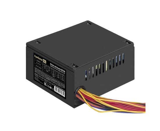 Блок питания ExeGate M700 EX292238RUS 700W (SFX, APFC, КПД 87 (80 Plus Silver), 8cm fan, 24pin, 4+4pin, 3xSATA 