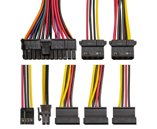  Блок питания ExeGate M700 EX292238RUS 700W (SFX, APFC, КПД 87 (80 Plus Silver), 8cm fan, 24pin, 4+4pin, 3xSATA 