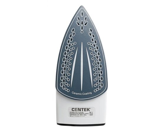  Утюг Centek CT-2344 RED 2400Вт, керамическая подошва, мощный паровой удар, самоочистка, 330мл 